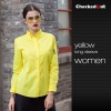 women yellow shirt 